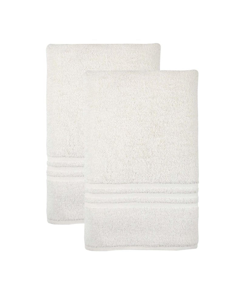 Set of Two Brown Turkish Cotton 35" X 66" Bath Sheets