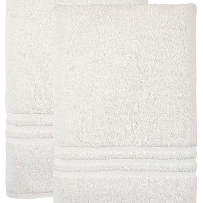 Set of Two Brown Turkish Cotton 35" X 66" Bath Sheets HomeRoots
