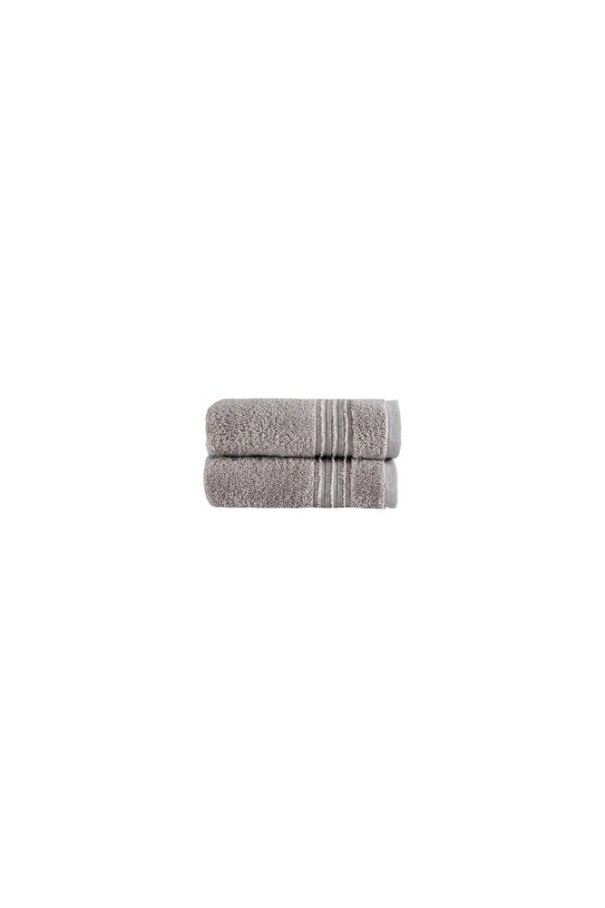 Set of Two Aqua Turkish Cotton 16" X 30" Hand Towels HomeRoots