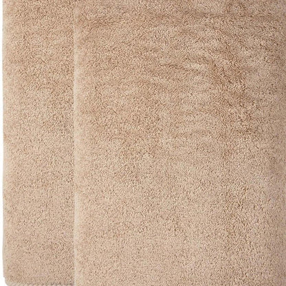 Set of Two White Turkish Cotton 40" X 70" Bath Sheets HomeRoots