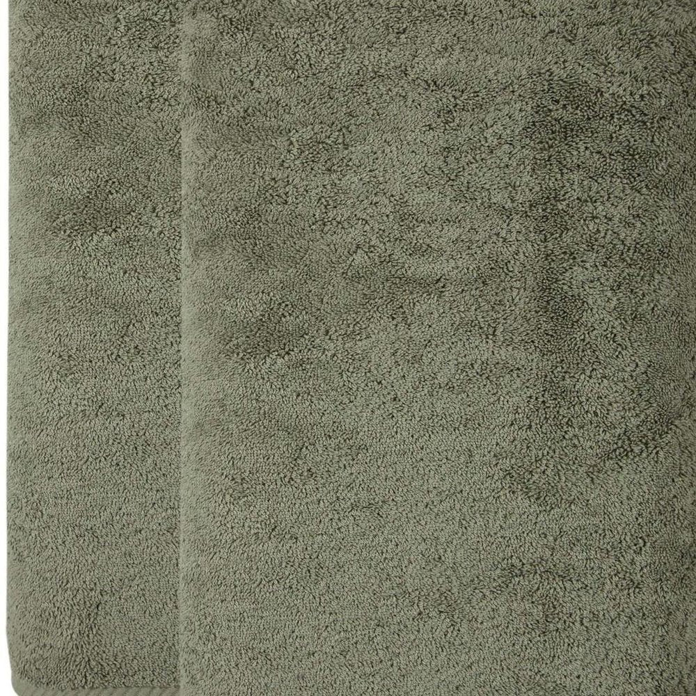 Set of Two White Turkish Cotton 40" X 70" Bath Sheets — view 13