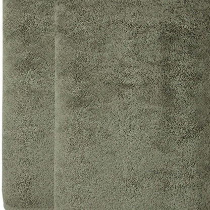 Set of Two White Turkish Cotton 40" X 70" Bath Sheets HomeRoots