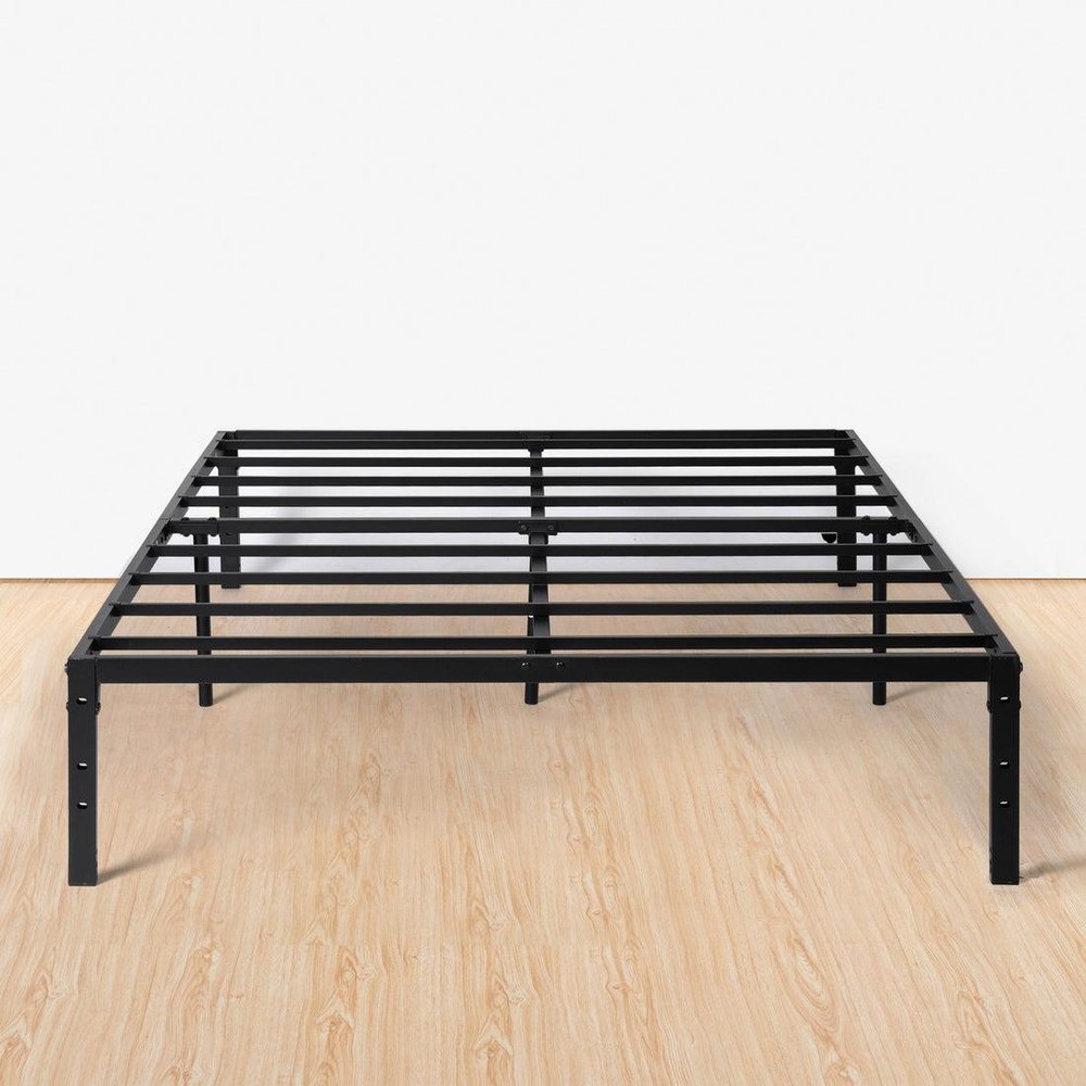 Black Steel Twin Bed Frame