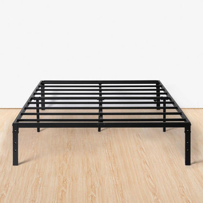 Black Steel Twin Bed Frame