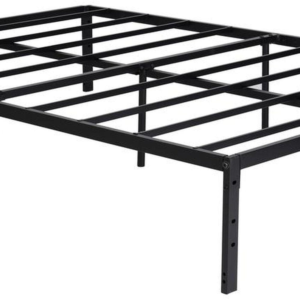 Black Steel Twin Bed Frame — view 4
