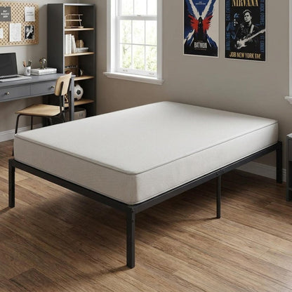 Black Steel Twin Bed Frame