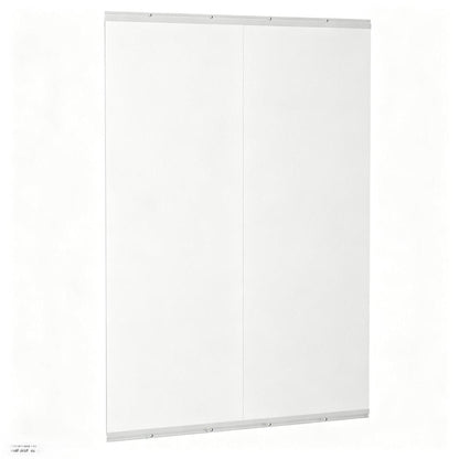 Set of Two 71" X 32" Frameless Work Out Mirrors HomeRoots