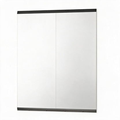 Set of Two 71" X 31" Frameless Work Out Mirrors