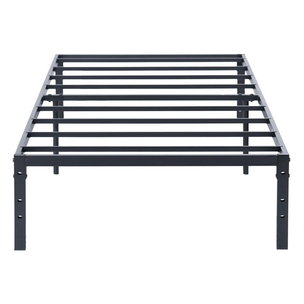 Black Steel Twin Bed Frame — view 9