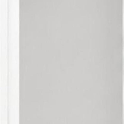 36" White Solid Wood Mirrored Two Door Armoire Wardrobe