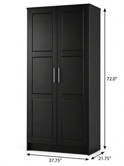 72" White Solid Wood Two Door Combo Dresser HomeRoots