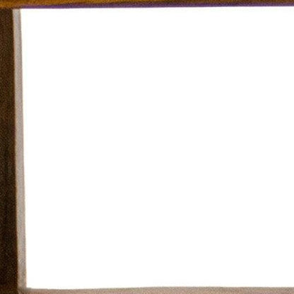14" Brown Solid Wood Bathroom Shelves HomeRoots
