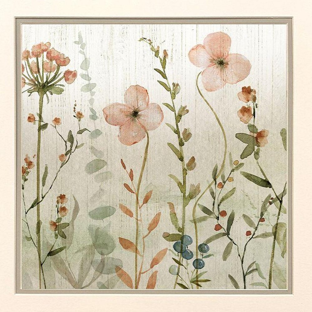 Set Of Two Fall Sketchbook Distressed White Framed Wall Art — view 4