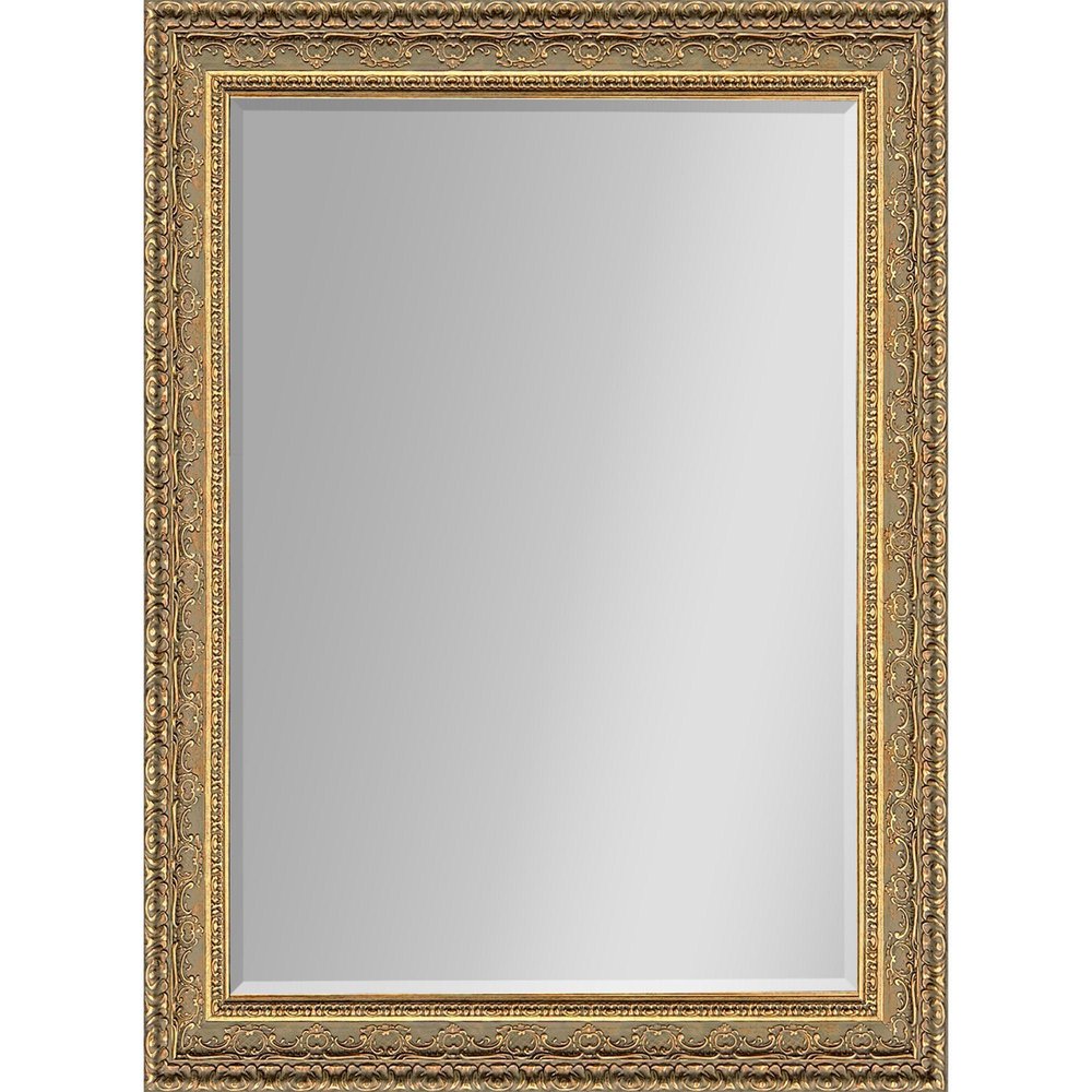 44" X 32" Gold Ornate Framed Accent Mirror HomeRoots