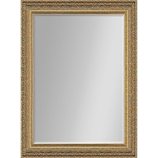 44" X 32" Gold Ornate Framed Accent Mirror