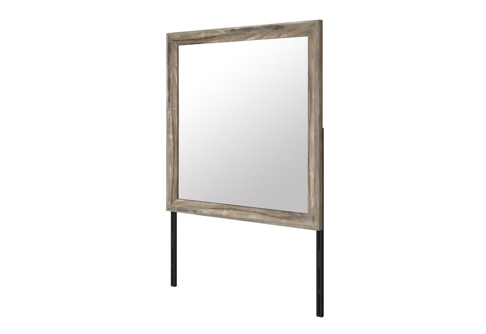 39" X 39" Brown Wood Dresser Mount Framed