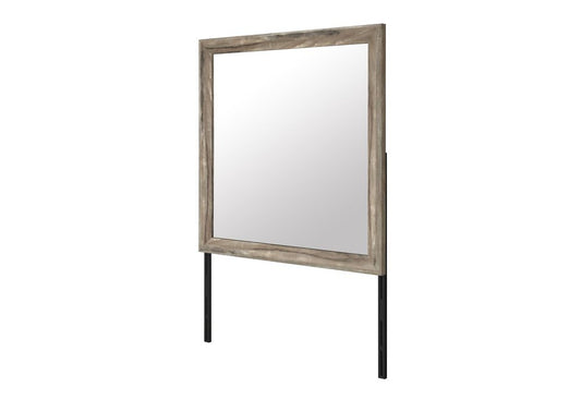 39" X 39" Brown Wood Dresser Mount Framed
