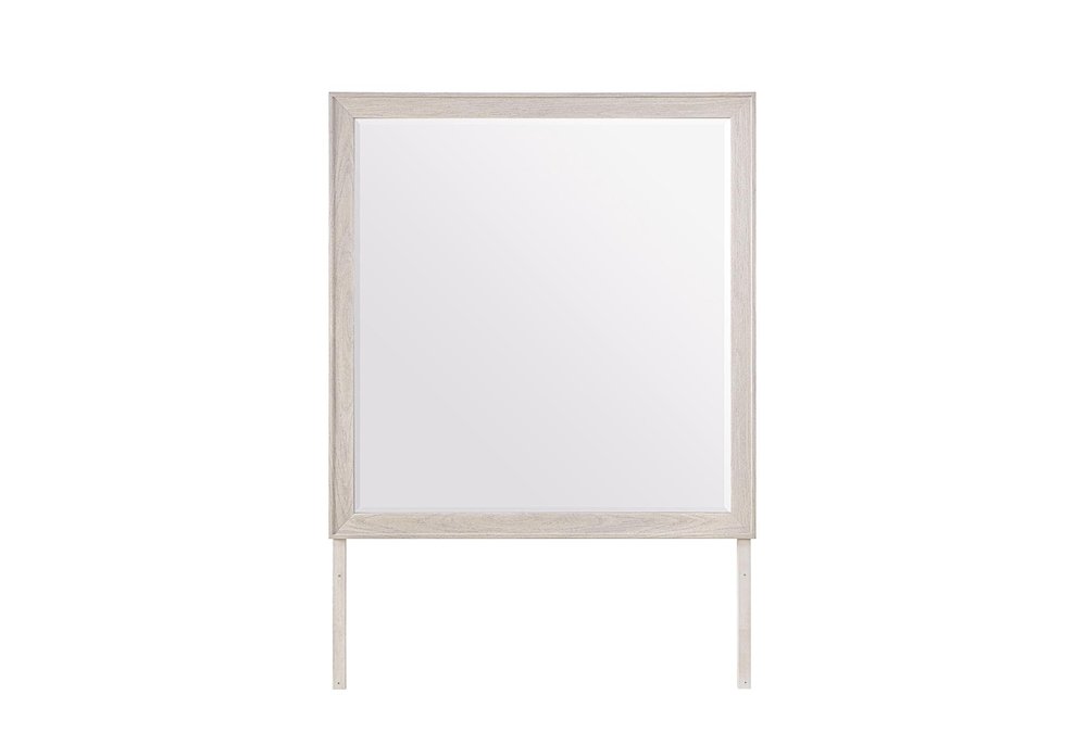 39" X 41" Beige Wood Dresser Mount Framed — view 1