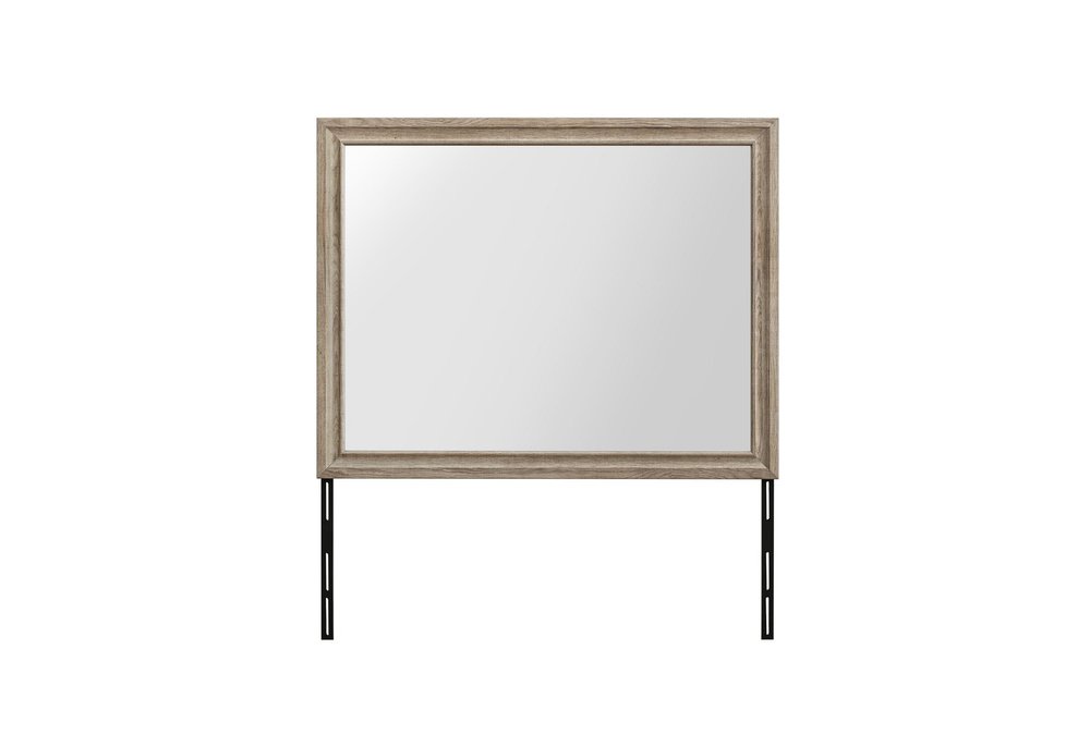 46" X 37" Natural Wood Dresser Mount Framed HomeRoots