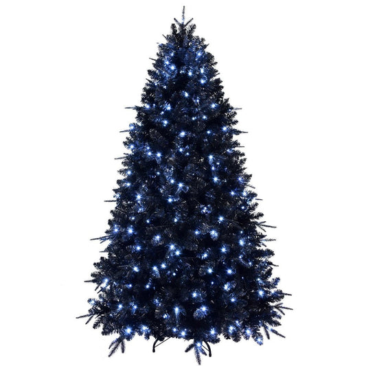 6' Black Full Fir Christmas Tree