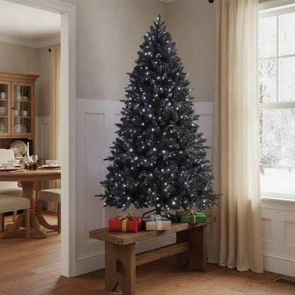 4' Black Full Fir Christmas Tree HomeRoots