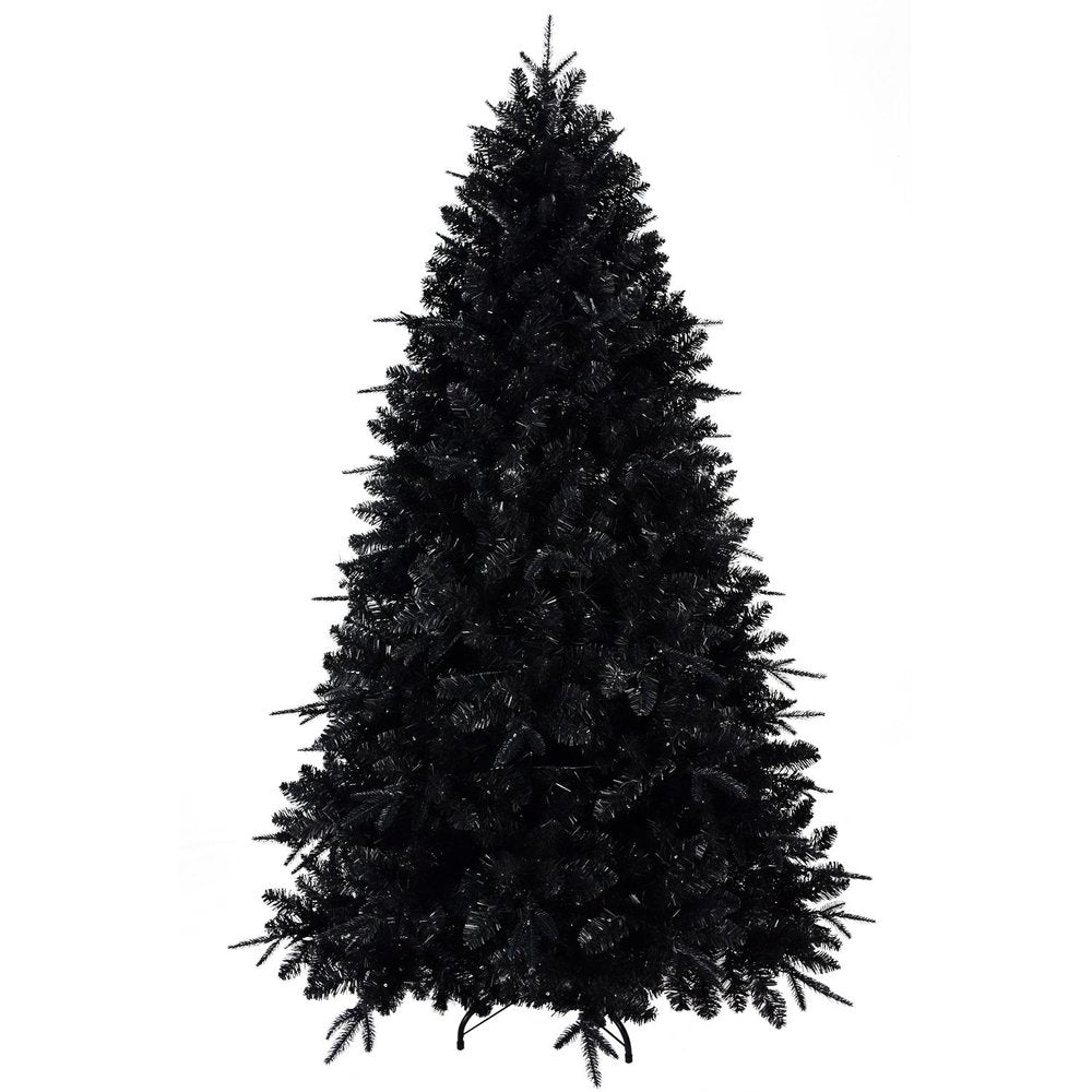 4' Black Full Fir Christmas Tree HomeRoots