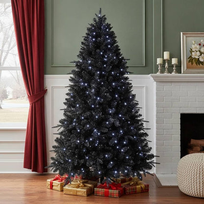 4' Black Full Fir Christmas Tree HomeRoots