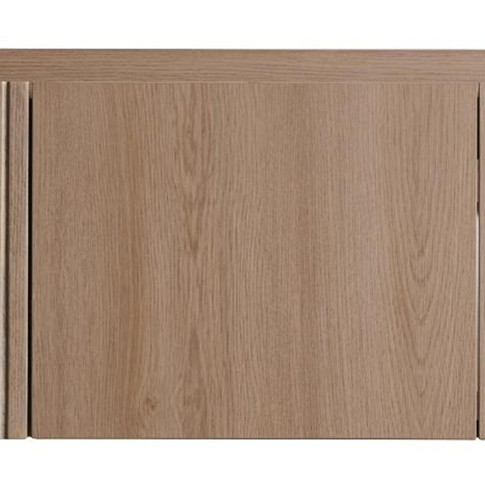 47" Brown Wood Floating Double Door Bathroom Vanity HomeRoots