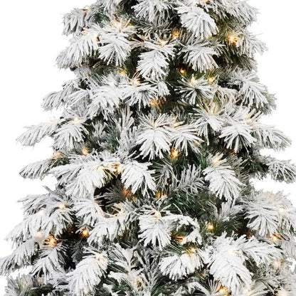 5' Snow Full Flocked Fir Christmas Tree