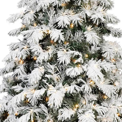 5' Snow Full Flocked Fir Christmas Tree