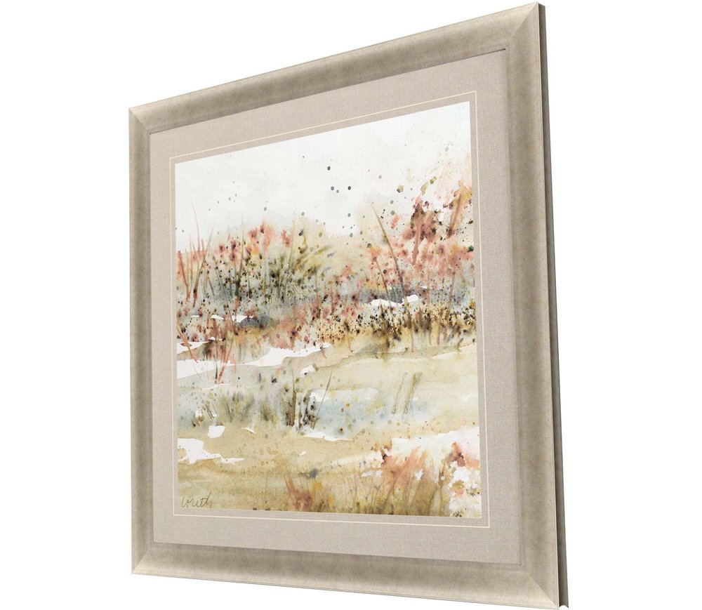 Scent of Fall Landscape Gold Framed Wall Art HomeRoots