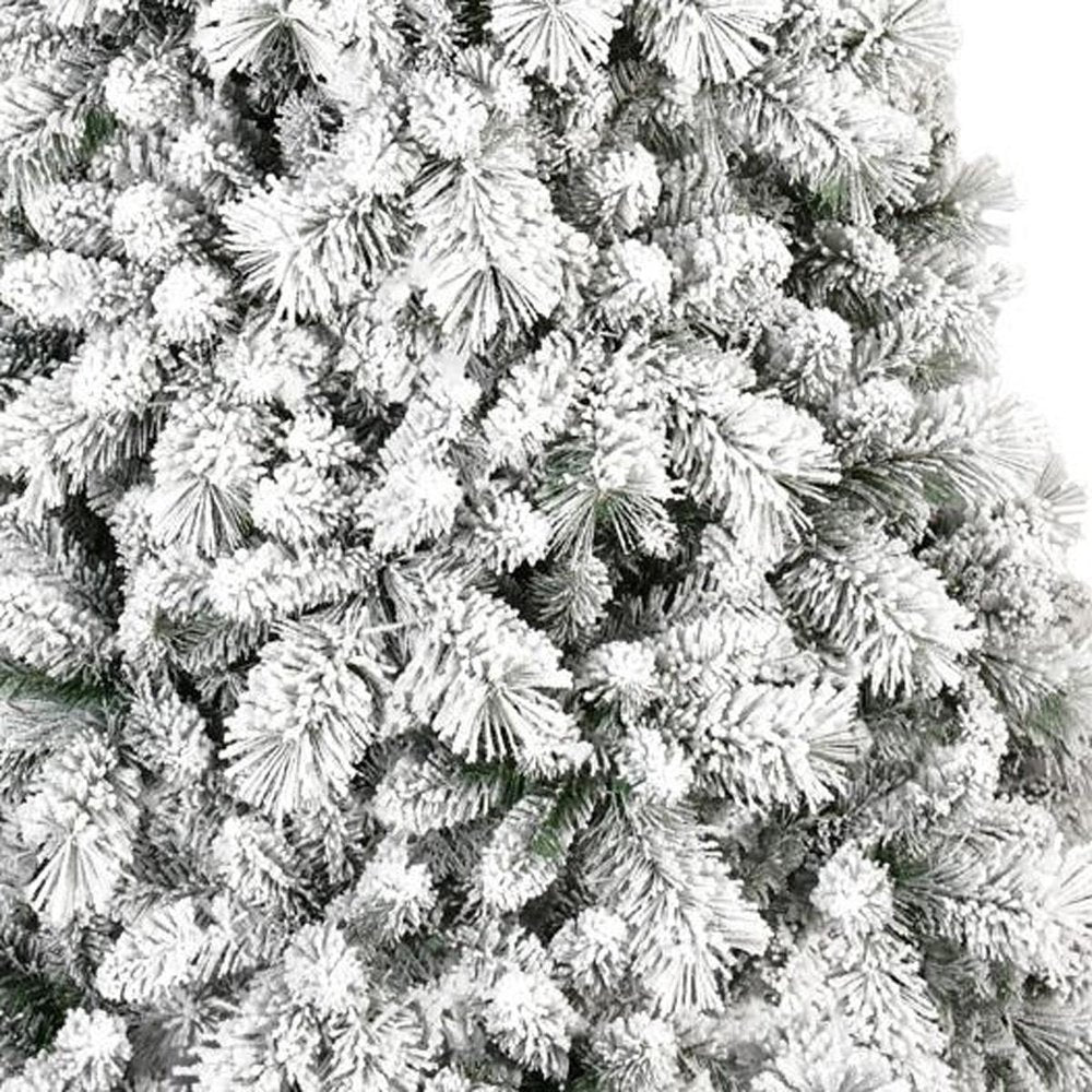 4' Snow Full Flocked Fir Christmas Tree — view 4