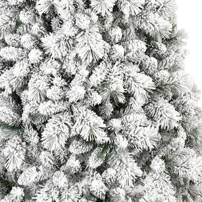 4' Snow Full Flocked Fir Christmas Tree HomeRoots