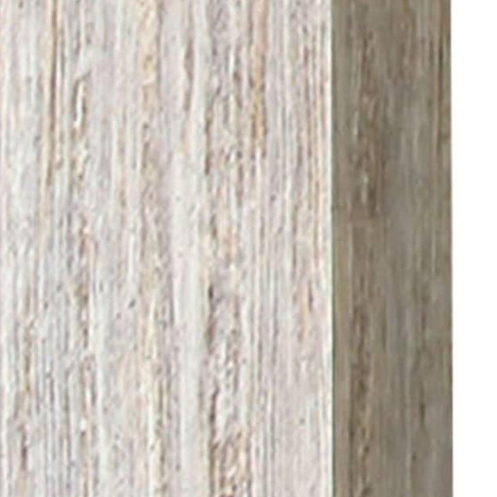 Spectrum Palm Fronds II Distressed White Framed Wall Art — view 3