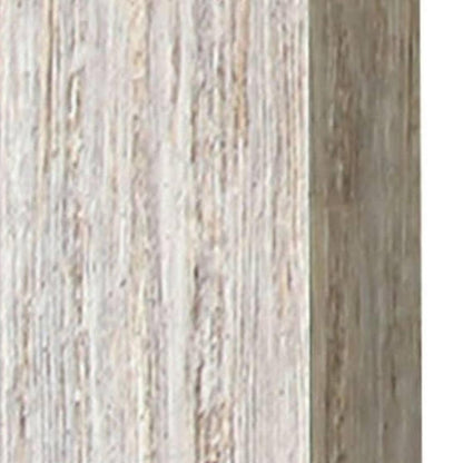Spectrum Palm Fronds II Distressed White Framed Wall Art HomeRoots