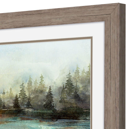 River View I Brown Framed Wall Art HomeRoots