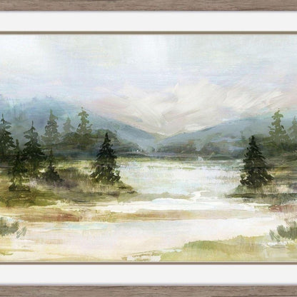 River View II Brown Framed Wall Art HomeRoots