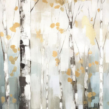 Birch Silhouette I Black Floater Frame Wall Art HomeRoots