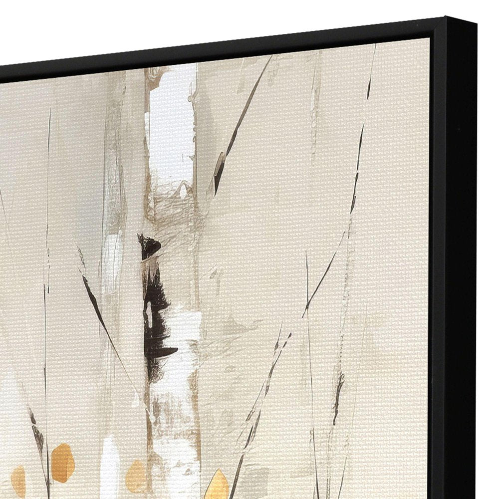 Birch Silhouette II Black Floater Frame Wall Art HomeRoots