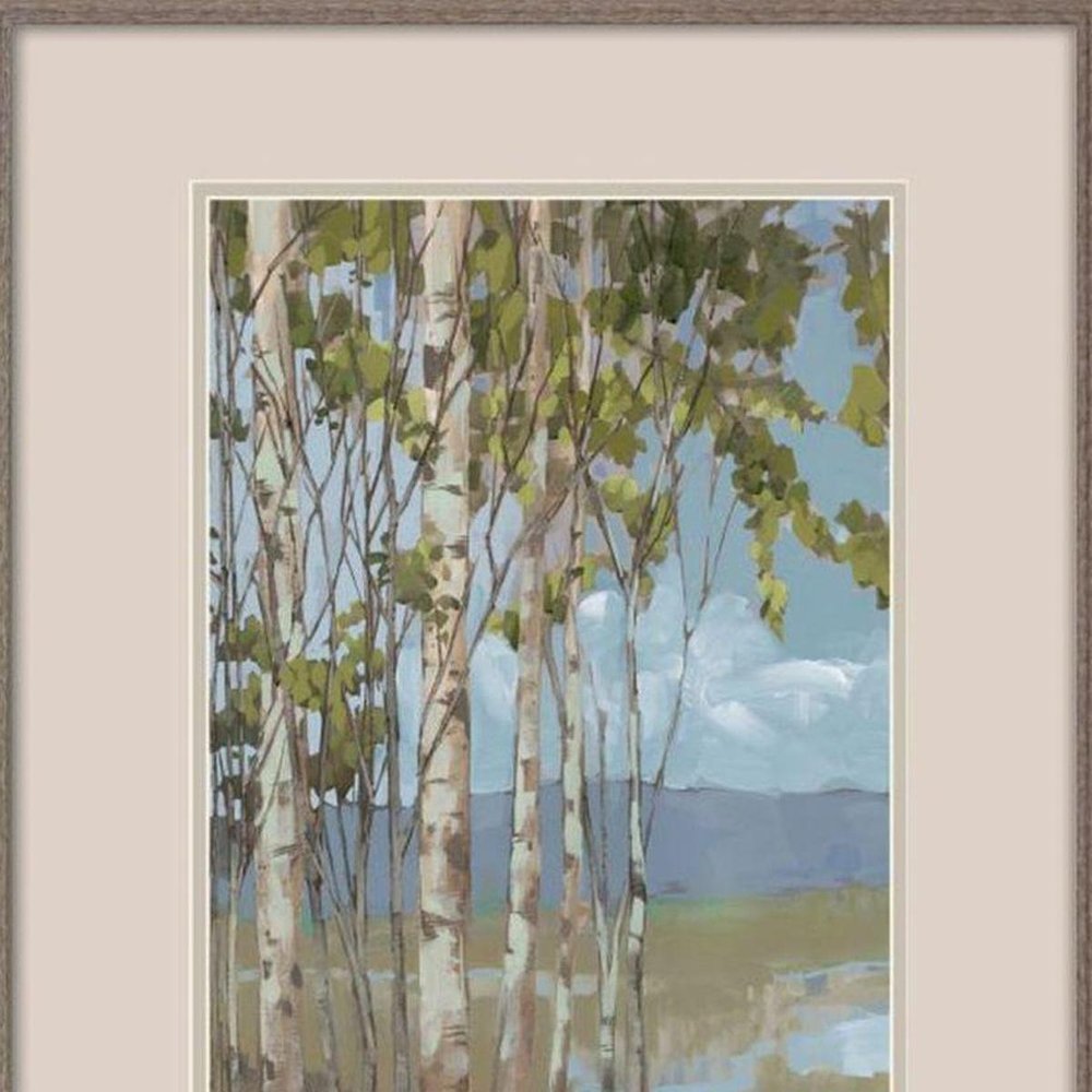 Set Of Two Aspen Spring Brown Framed Wall Art HomeRoots