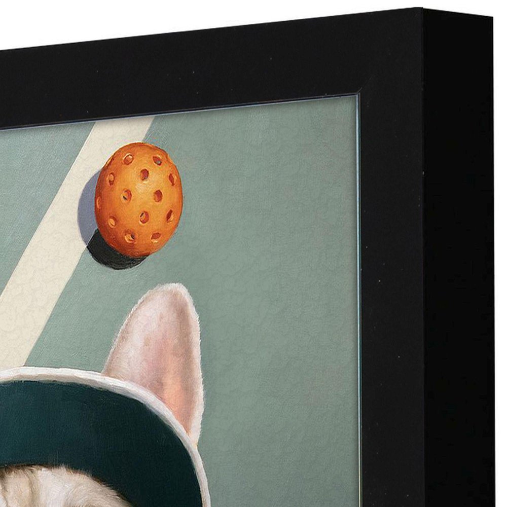 Varsity Pickle Black Framed Wall Art HomeRoots