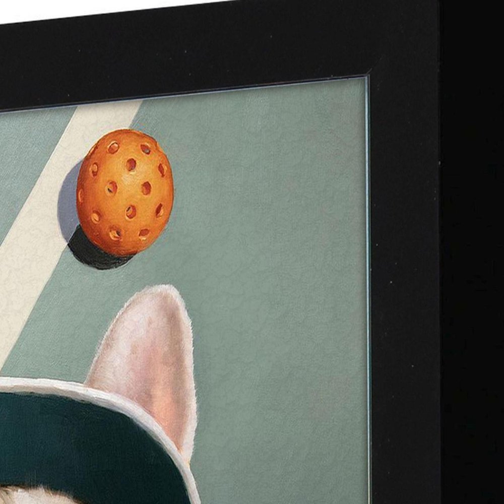 Varsity Pickle Black Framed Wall Art — view 4