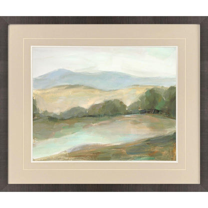 Plein Air Hills IV Brown Framed Wall Art HomeRoots
