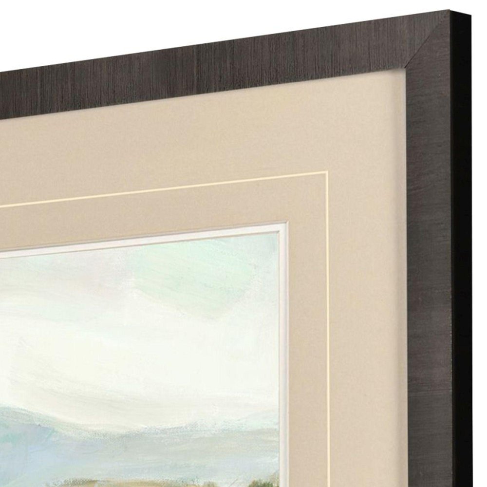 Plein Air Hills IV Brown Framed Wall Art HomeRoots