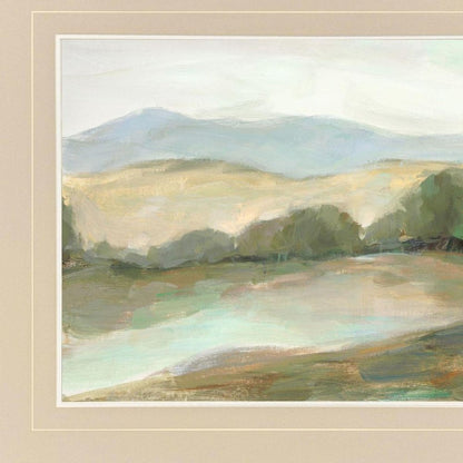 Plein Air Hills IV Brown Framed Wall Art HomeRoots