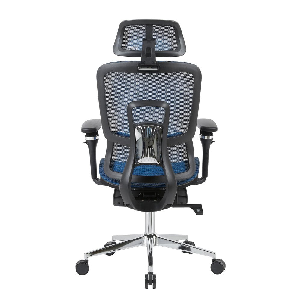 Teal Blue Adjustable Height Swivel Rolling Gaming Chair With Footrest HomeRoots