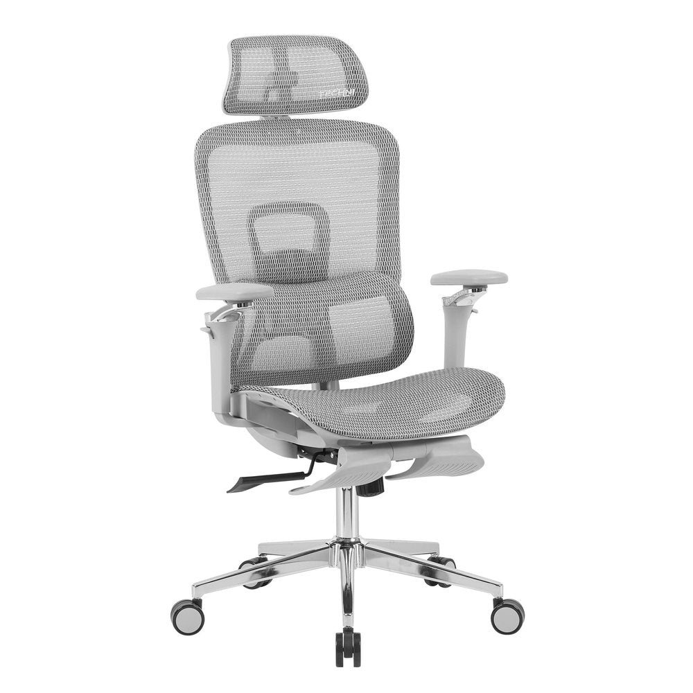 Teal Blue Adjustable Height Swivel Rolling Gaming Chair With Footrest — view 13