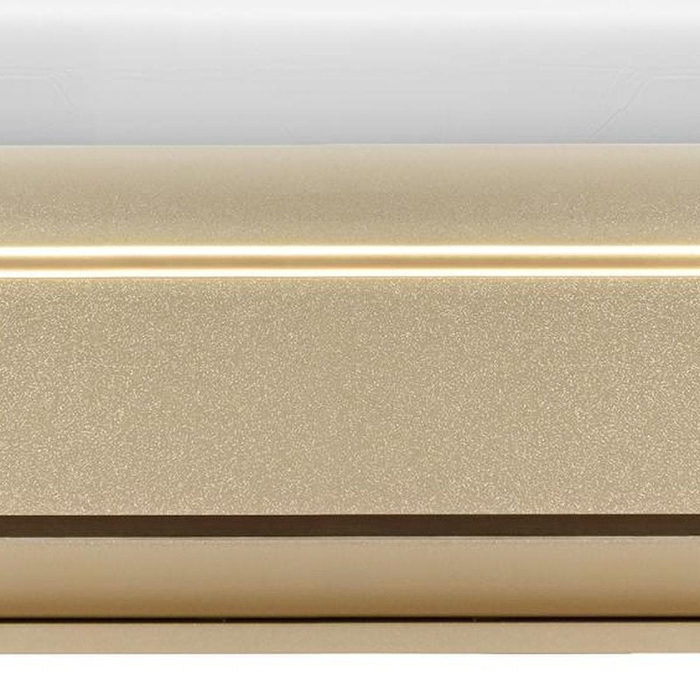 Gold Wood Lighted Queen Bed Frame HomeRoots