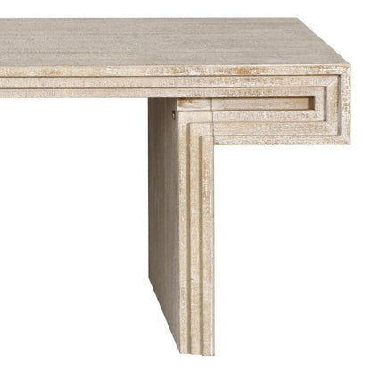 48" Black Wood And Solid Wood Distressed Frame Coffee Table HomeRoots