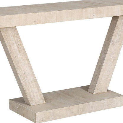 60" Black Wood Distressed Pedestal Console Table HomeRoots